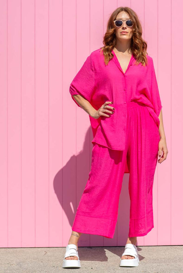 Burleigh 3/4 Pants - Hot Pink