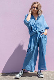 Burleigh Shirt - Steel Blue