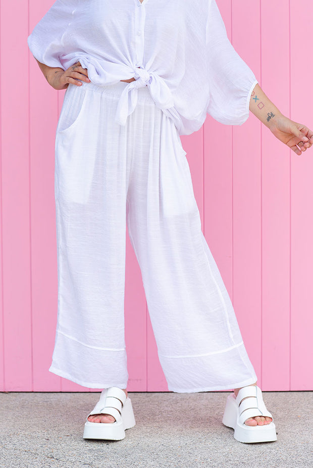 Burleigh 3/4 Pants - White