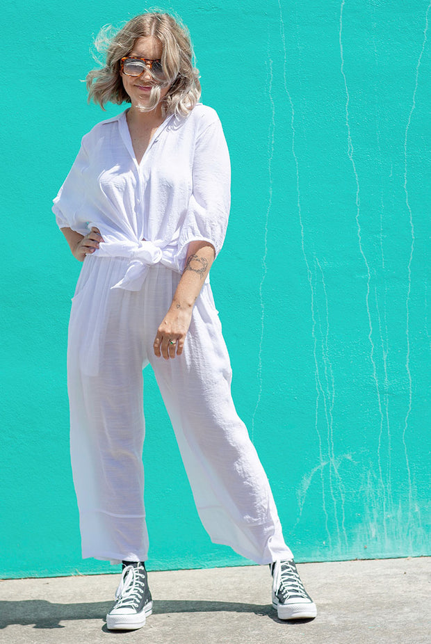 Burleigh 3/4 Pants - White