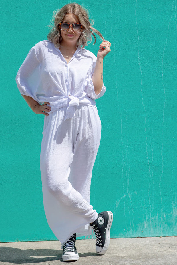 Burleigh 3/4 Pants - White
