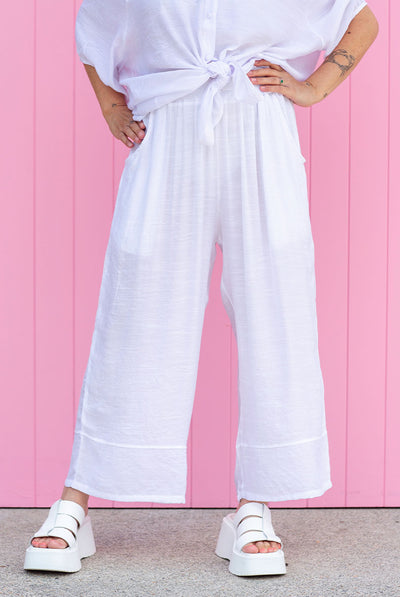 Burleigh 3/4 Pants - White