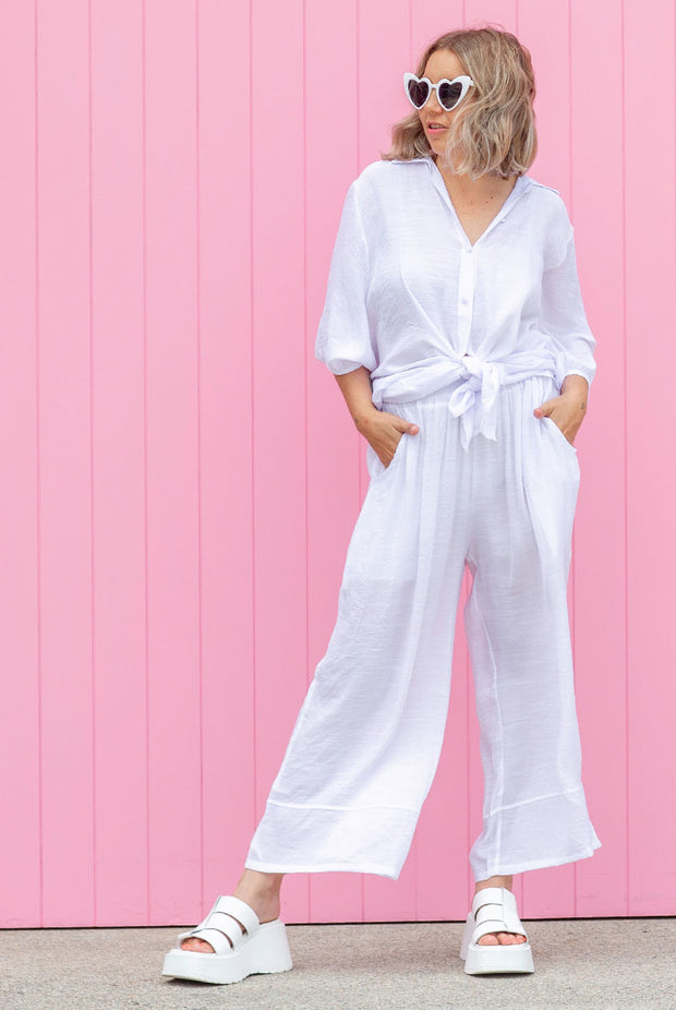Burleigh 3/4 Pants - White