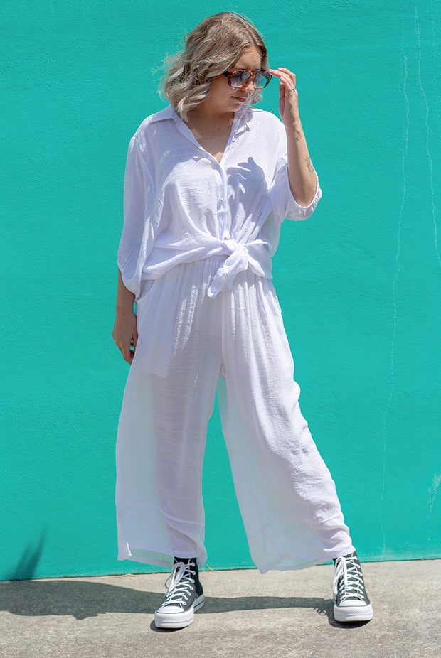Burleigh 3/4 Pants - White