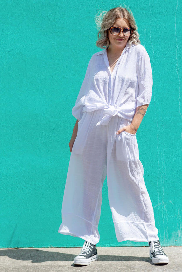 Burleigh 3/4 Pants - White