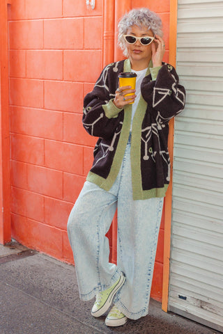 Classic Relaxed Cardi -  Dirty Martini