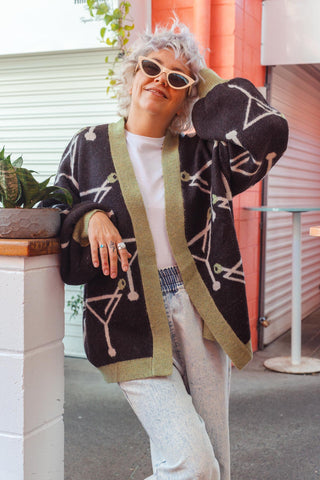 Classic Relaxed Cardi -  Dirty Martini