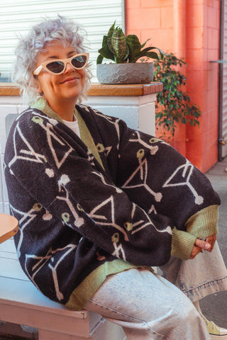 Classic Relaxed Cardi -  Dirty Martini