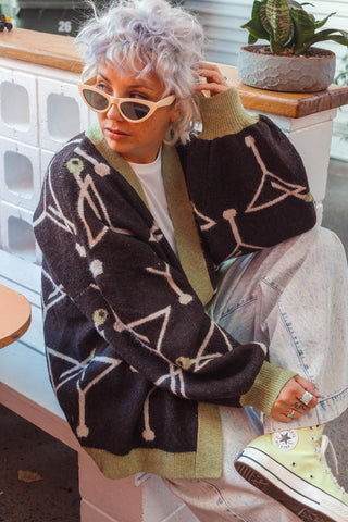 Classic Relaxed Cardi -  Dirty Martini