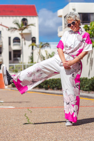 Classic Lounge Pants - Pink Bloom