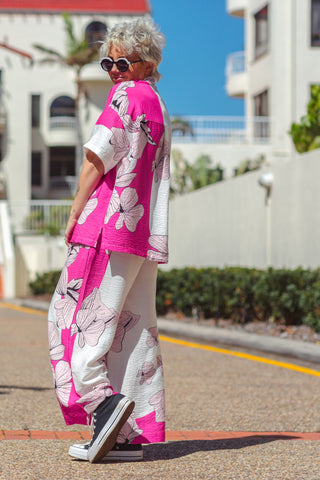 Classic Lounge Pants - Pink Bloom