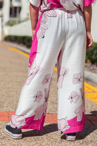 Classic Lounge Pants - Pink Bloom