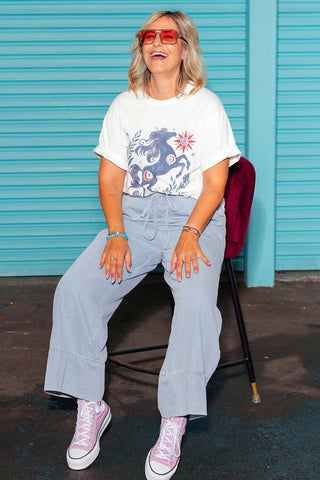 Cosmic Rodeo Tee - White
