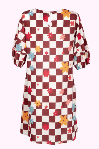 Daisy Shift Dress - Off White