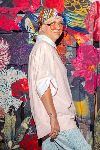 Dasha Shirt - Pink Stripe