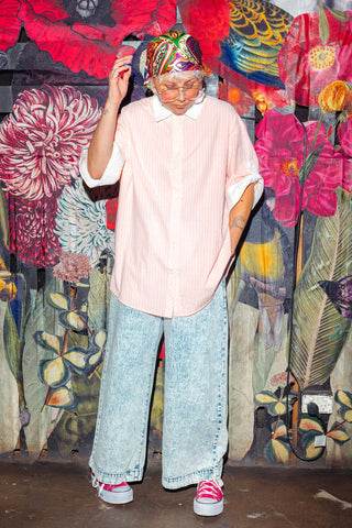 Dasha Shirt - Pink Stripe