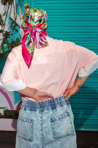 Dasha Shirt - Pink Stripe