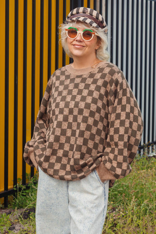 Delphi Jumper - Latte Check