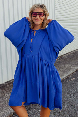 Eden Tunic - Cobalt