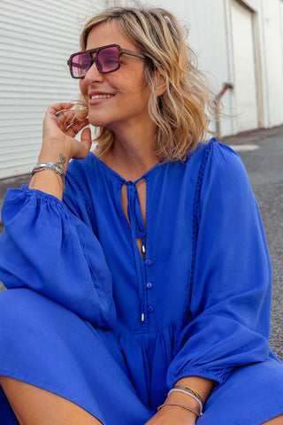 Eden Tunic - Cobalt