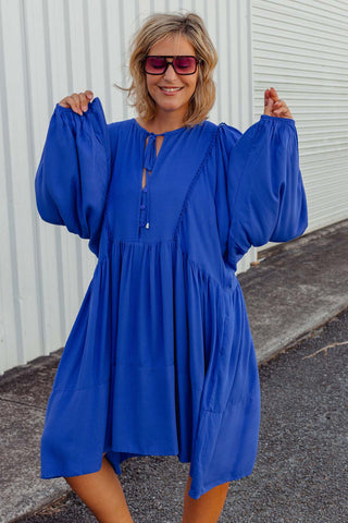 Eden Tunic - Cobalt