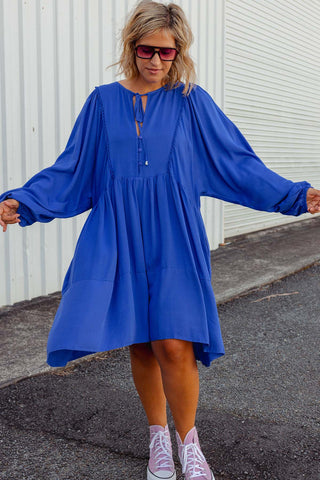 Eden Tunic - Cobalt