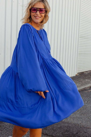 Eden Tunic - Cobalt