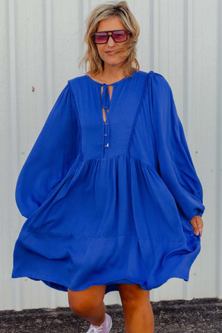 Eden Tunic - Cobalt