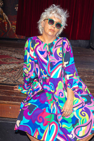 Eden Tunic - Flower Child Purple