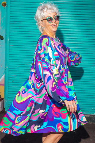 Eden Tunic - Flower Child Purple