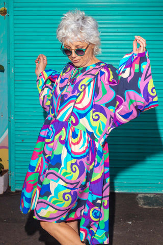 Eden Tunic - Flower Child Purple