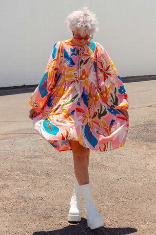 Eden Tunic - Pink Tropics