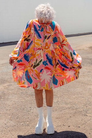 Eden Tunic - Pink Tropics