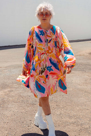 Eden Tunic - Pink Tropics