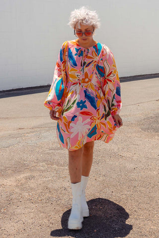Eden Tunic - Pink Tropics