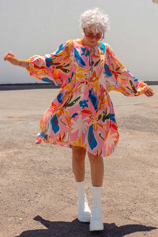 Eden Tunic - Pink Tropics