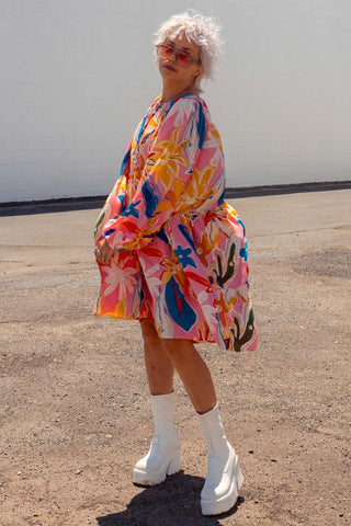 Eden Tunic - Pink Tropics