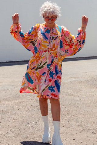 Eden Tunic - Pink Tropics