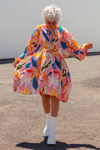 Eden Tunic - Pink Tropics