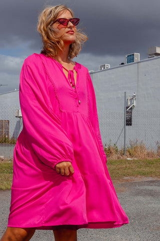Eden Tunic - Hot Pink
