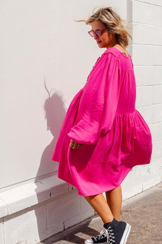 Eden Tunic - Hot Pink