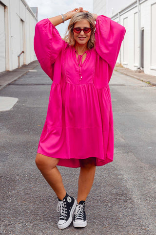 Eden Tunic - Hot Pink