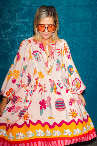 Eden Tunic - Vacay Pink