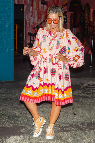 Eden Tunic - Vacay Pink