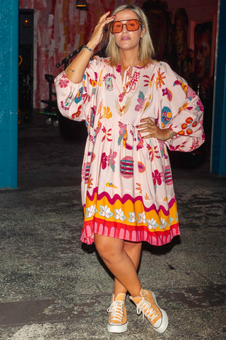 Eden Tunic - Vacay Pink