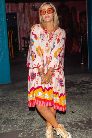 Eden Tunic - Vacay Pink