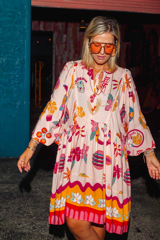 Eden Tunic - Vacay Pink