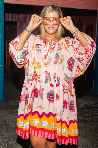 Eden Tunic - Vacay Pink