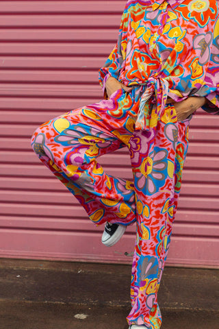 Ellis Button Up - Paisley Punch