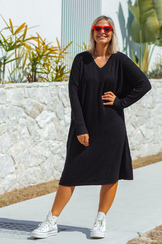 Essential Knit Dress - Black